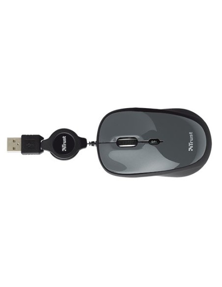 Trust Yvi mouse USB tipo A Ottico