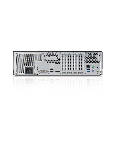 Fujitsu ESPRIMO D556 DDR4-SDRAM i5-6400 Desktop Intel® Core™ i5 8 GB 256 GB SSD Windows 7 Professional PC Nero, Rosso