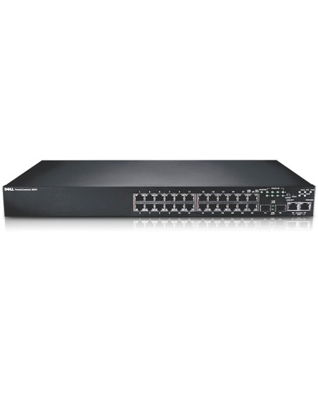DELL PowerConnect 3524P Gestito L2 Fast Ethernet (10 100) Supporto Power over Ethernet (PoE) 1U Nero