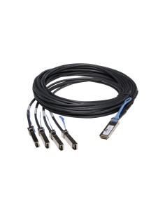 DELL QSFP+   4xSFP+, 5m cavo di rete Nero 3 m