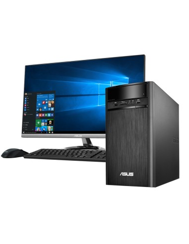 ASUS VivoPC K31CD-IT020T DDR4-SDRAM i3-6098P Tower Intel® Core™ i3 4 GB 1000 GB HDD Windows 10 PC Nero