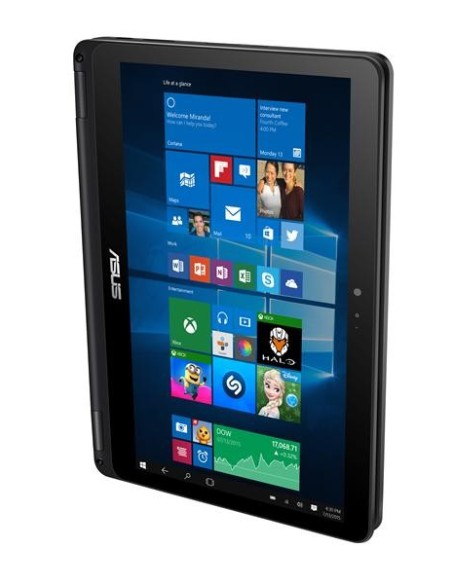 ASUS VivoBook Flip TP301UA-DW009T notebook Ibrido (2 in 1) 33,8 cm (13.3") Touch screen Intel® Core™ i3 4 GB DDR3L-SDRAM 500 GB