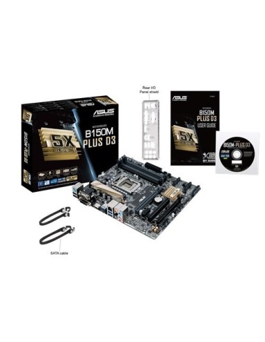 ASUS B150M-PLUS D3 Intel® B150 LGA 1151 (Presa H4) micro ATX