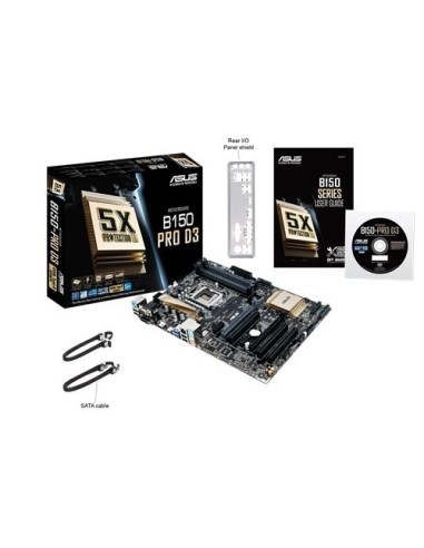 ASUS B150-PRO D3 Intel® B150 LGA 1151 (Presa H4) ATX