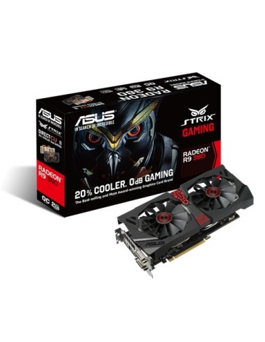 ASUS STRIX-R9380-DC2OC-2GD5-GAMING AMD Radeon R9 380 2 GB GDDR5