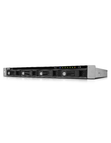 QNAP TS-451U NAS Rack (1U) Collegamento ethernet LAN Nero, Grigio