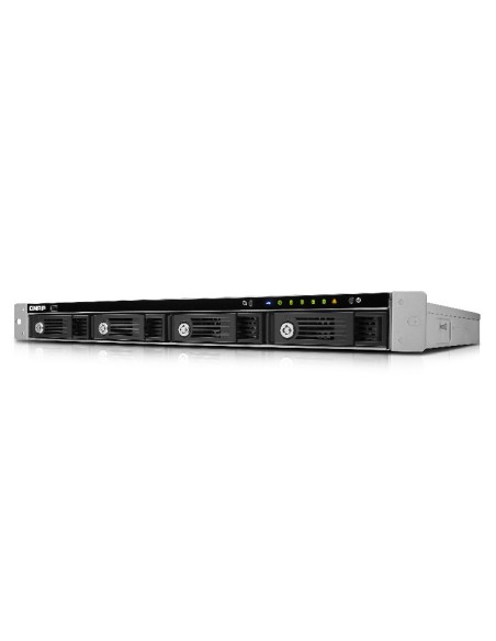 QNAP TS-451U NAS Rack (1U) Collegamento ethernet LAN Nero, Grigio