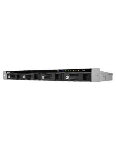 QNAP TS-451U NAS Rack (1U) Collegamento ethernet LAN Nero, Grigio