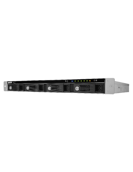 QNAP TS-451U NAS Rack (1U) Collegamento ethernet LAN Nero, Grigio