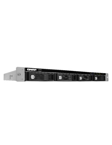 QNAP TS-451U NAS Rack (1U) Collegamento ethernet LAN Nero, Grigio