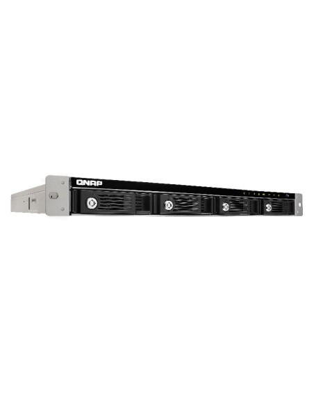 QNAP TVS-471U NAS Rack (1U) Collegamento ethernet LAN Nero i3-4150