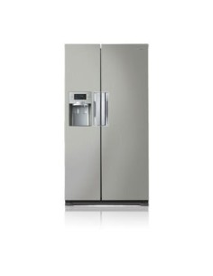 Samsung RSH7UNPN frigorifero side-by-side Libera installazione Platino, Acciaio inossidabile
