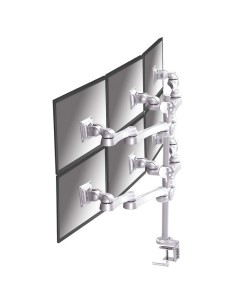 Neomounts by Newstar FPMA-D930D-6 supporto da tavolo per Tv a schermo piatto 45,7 cm (18") Argento 2