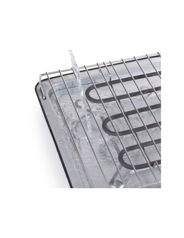 Tristar Electric Table BBQ Grill Da tavolo Elettrico Nero, Acciaio inossidabile 2000 W