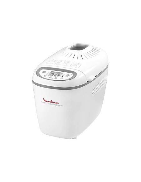 Moulinex OW6101 Home Bread Baguette Macchina del Pane con 16 Programmi Preimpostati, Capacità Extra fino a 1.5 kg,1650 W, 3