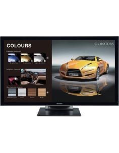 Sharp PN-K322BH 81,3 cm (32") 3840 x 2160 Pixel Nero