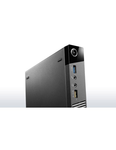 Lenovo ThinkCentre M93p DDR3-SDRAM i7-4785T Intel® Core™ i7 8 GB 256 GB SSD Windows 7 Professional PC Nero