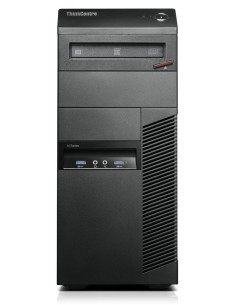 Lenovo ThinkCentre M83 DDR3-SDRAM i5-4590 Mini Tower Intel® Core™ i5 4 GB 256 GB SSD Windows 7 Professional PC Nero