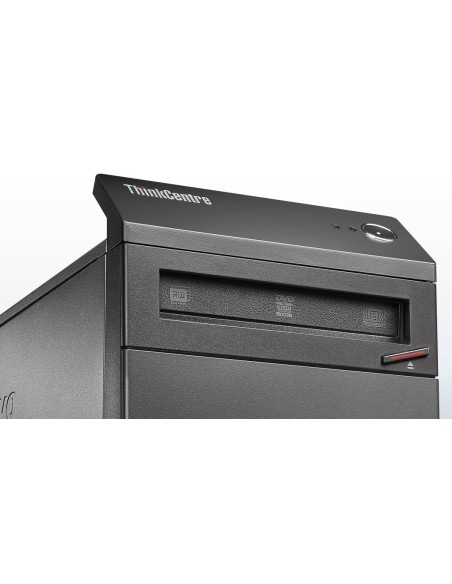 Lenovo ThinkCentre M83 DDR3-SDRAM i5-4590 Mini Tower Intel® Core™ i5 4 GB 256 GB SSD Windows 7 Professional PC Nero