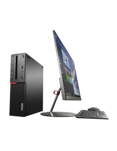 Lenovo ThinkCentre M700 DDR4-SDRAM i3-6100 SFF Intel® Core™ i3 4 GB 500 GB HDD Windows 7 Professional PC Nero 2