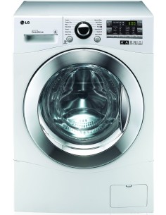 LG F12A8NDA lavatrice Caricamento frontale 6 kg 1200 Giri min Argento, Bianco