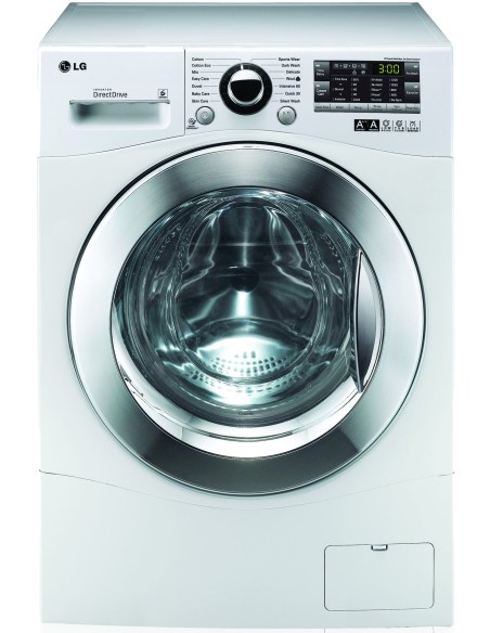 LG F12A8NDA lavatrice Caricamento frontale 6 kg 1200 Giri min Argento, Bianco