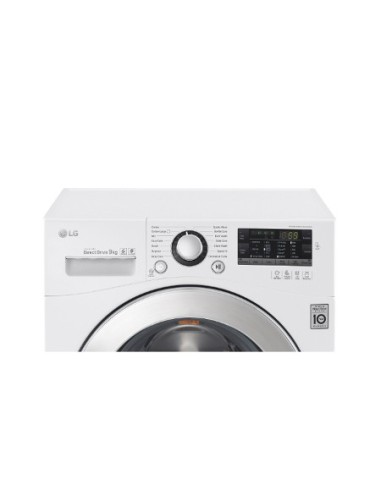 LG FH4A8FDN2 lavatrice Caricamento frontale 9 kg 1400 Giri min Bianco