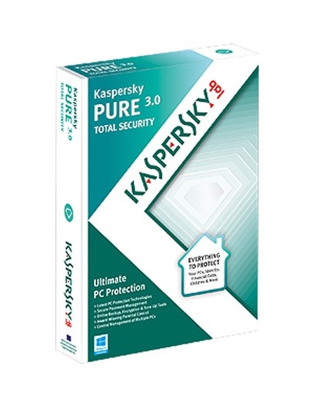 Kaspersky Lab PURE 3.0, 5-9u, 2Y, Base Licenza base 2 anno i