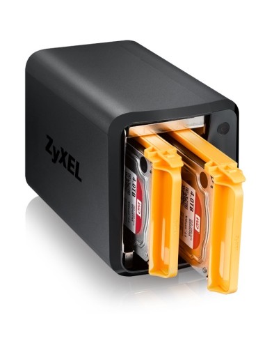 Zyxel NAS520 NAS Desktop Collegamento ethernet LAN Nero FS1024