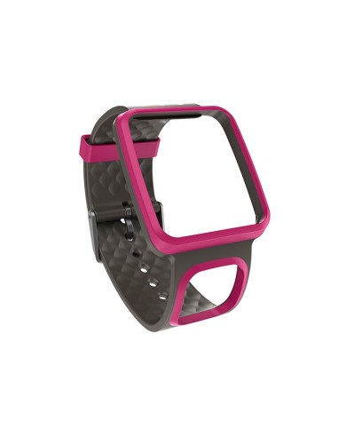 TomTom Cinturino regolabile - Sottile (Rosa scuro)