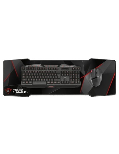 Trust GXT 209 XXXL Tappetino per mouse per gioco da computer Nero