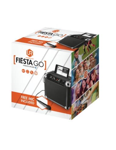Trust Fiesta Go Sistema PA indipendente 40 W Nero