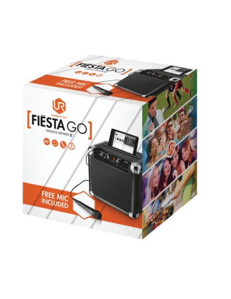 Trust Fiesta Go Sistema PA indipendente 40 W Nero