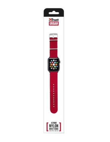 Trust 20931 accessorio indossabile intelligente Band Rosso Nylon