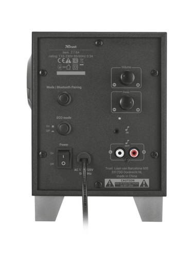 Trust Evon 15 W Nero 2.1 canali