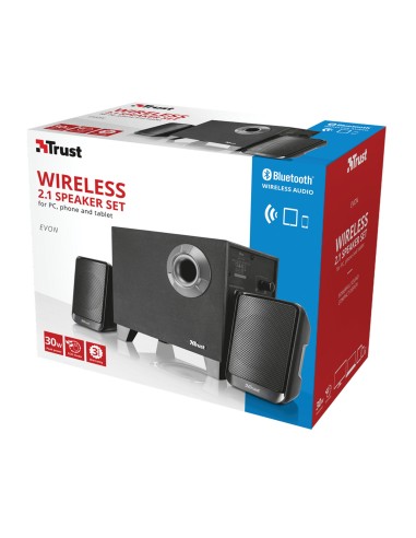 Trust Evon 15 W Nero 2.1 canali