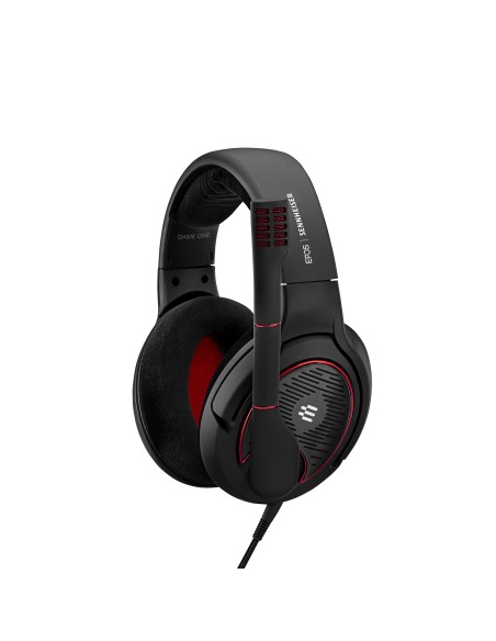 EPOS | SENNHEISER GAME ONE Auricolare Cablato A Padiglione Giocare Nero, Rosso