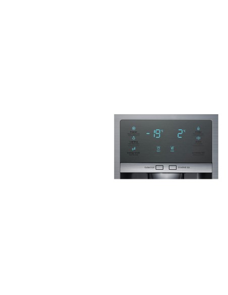 Samsung RH57H90707F frigorifero side-by-side Libera installazione 570 L Acciaio inossidabile