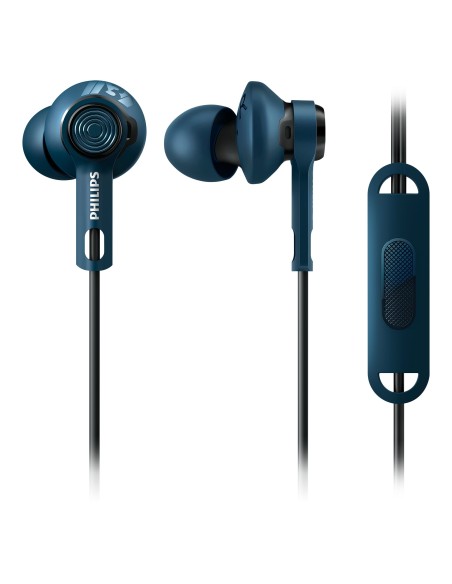 Philips ActionFit Cuffie per lo sport con microfono SHQ2405BL 00