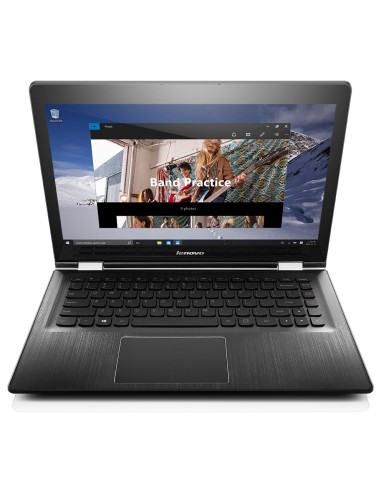 Lenovo Yoga 500 Ibrido (2 in 1) 35,6 cm (14") Touch screen AMD A6 4 GB DDR3L-SDRAM 500 GB HDD Windows 10 Home Nero, Bianco