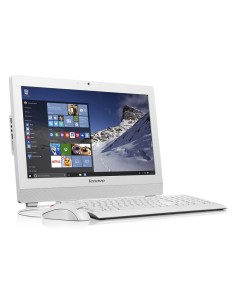 Lenovo S200z Intel® Pentium® 49,5 cm (19.5") 1600 x 900 Pixel 4 GB DDR3L-SDRAM 1000 GB HDD PC All-in-one Windows 10 Pro Bianco