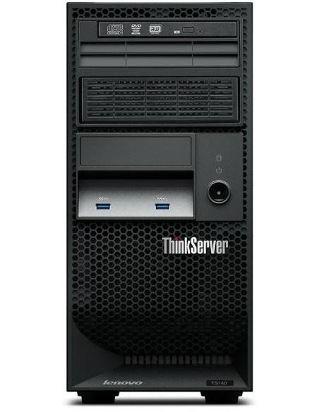 Lenovo ThinkServer TS140 server 16 TB 3,5 GHz 4 GB Tower (4U) Intel® Core™ i3 280 W DDR3-SDRAM