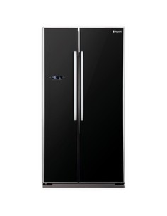 Hotpoint SXBD925GF frigorifero side-by-side Libera installazione 537 L Nero