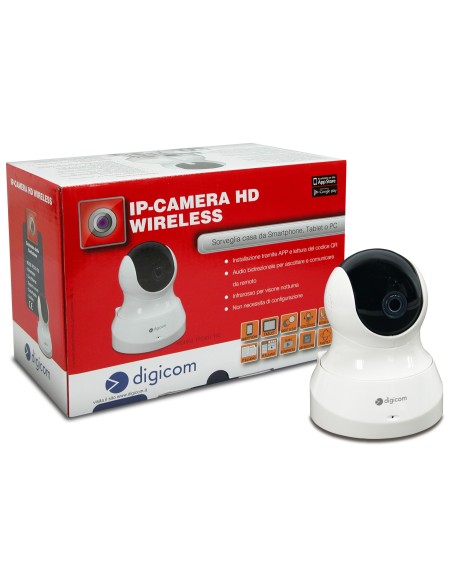 Digicom IPC431-T02 Telecamera di sicurezza IP Interno Cupola 1280 x 720 Pixel Scrivania