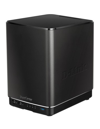 D-Link ShareCenter Server di archiviazione Collegamento ethernet LAN Nero