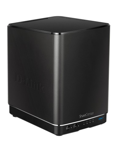 D-Link ShareCenter Server di archiviazione Collegamento ethernet LAN Nero
