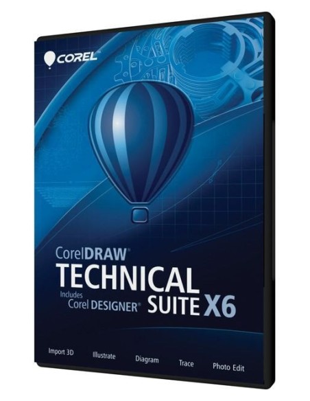 Corel CorelDRAW Technical Suite X6 Full 1 licenza e