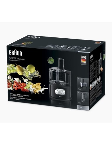 Braun FP 5160 robot da cucina 1000 W 2 L Nero