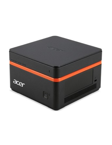 Acer Revo M1-601 DDR3L-SDRAM J3710 mini PC Intel® Pentium® 4 GB 32 GB SSD Windows 10 Home PC Nero, Arancione