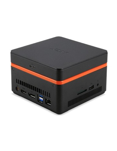 Acer Revo M1-601 DDR3L-SDRAM J3710 mini PC Intel® Pentium® 4 GB 32 GB SSD Windows 10 Home PC Nero, Arancione
